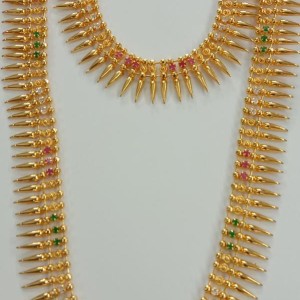 Aaram with necklace