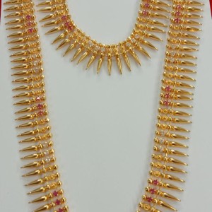 Aaram with necklace